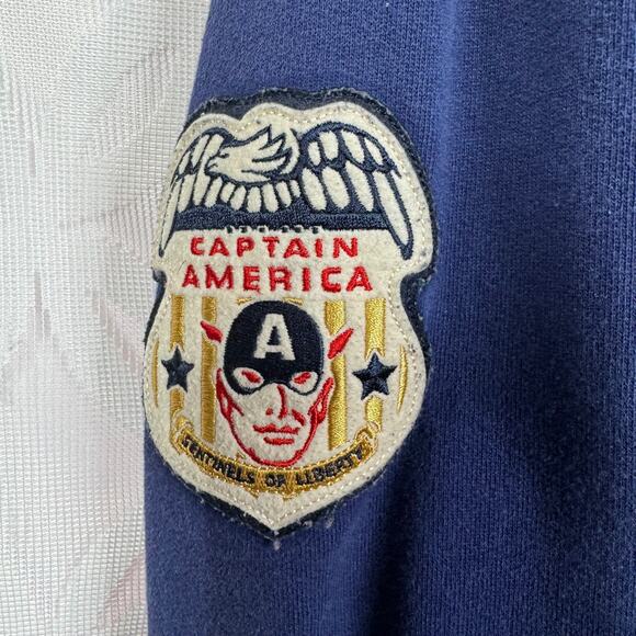 Vintage Ecko Unltd Marvel 2001 Comics Captain America Graphic Sweatshirt Size XL - Picture 7 of 15